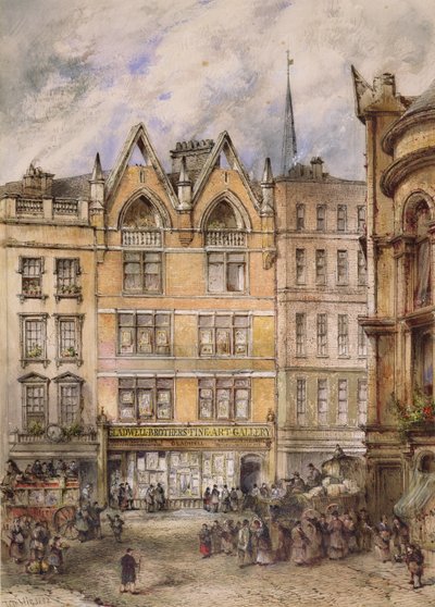 Vue de Gracechurch Street, 1882 - Thomas Colman Dibdin